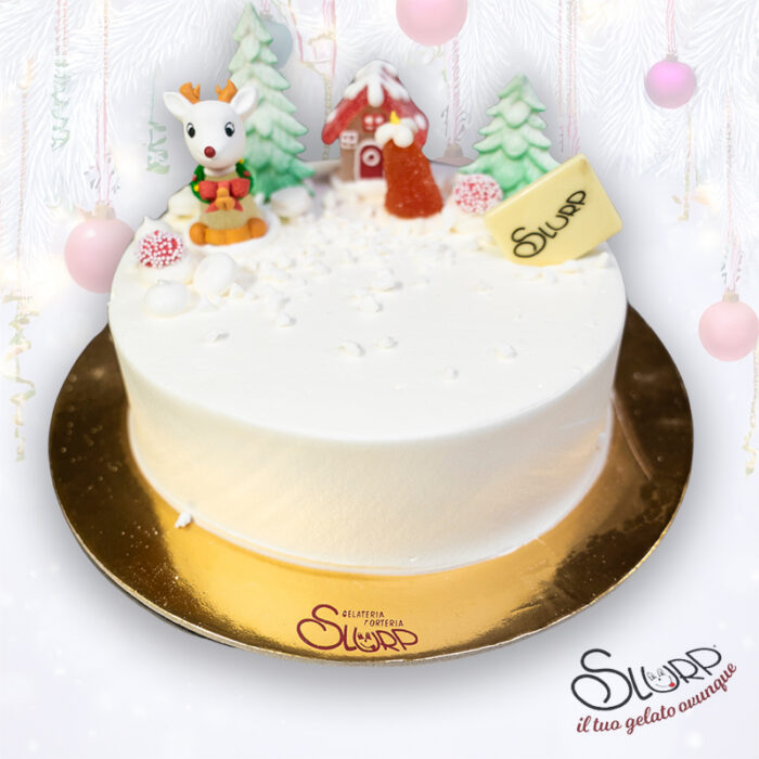 Torta Bianco Natale